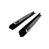 Vanguard Brushed Aluminum Side Steps & Running Boards Running Boards Step Nerf Bar for 2020-2024 toyota highlander nan