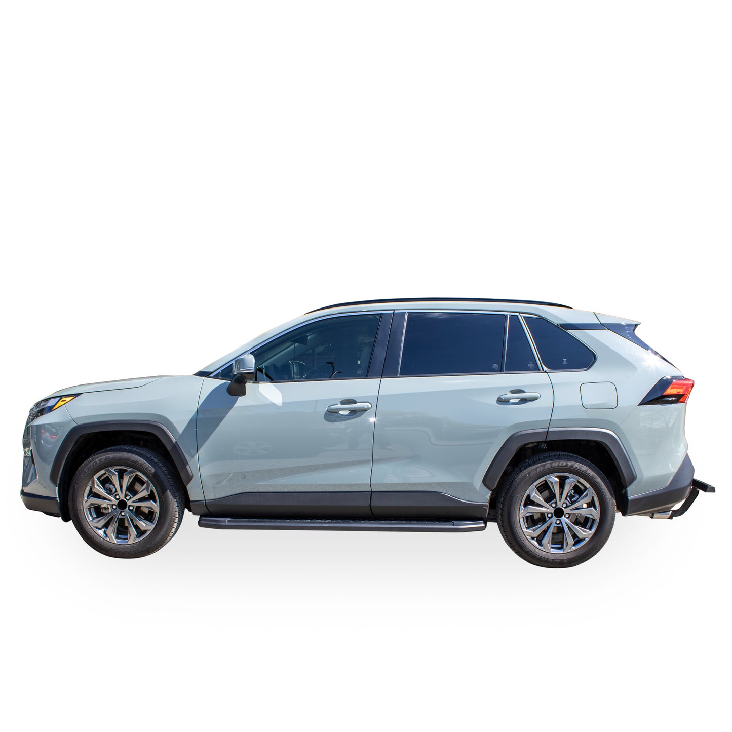 Vanguard Black Side Steps & Running Boards Running Boards Running Board for 2019-2024 toyota rav4 nan