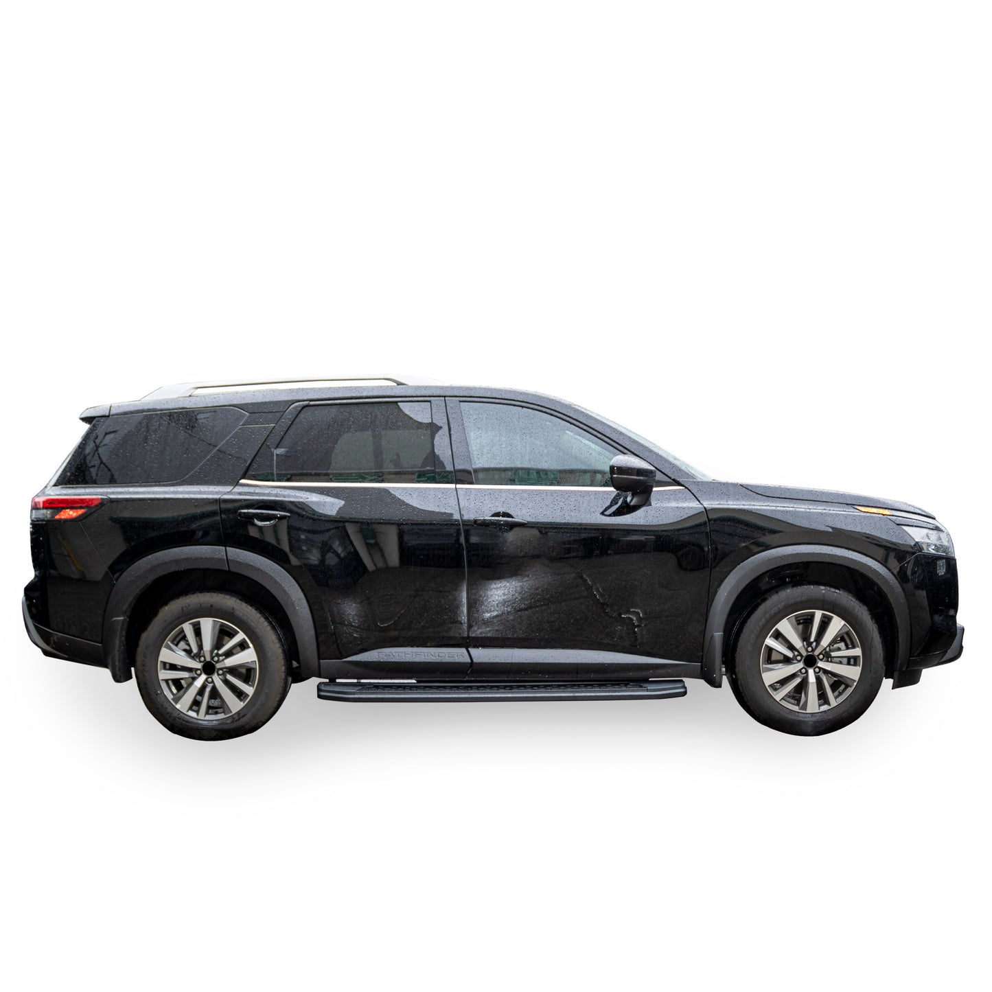 Vanguard Black Side Steps & Running Boards Running Boards Running Board for 2023-2024 nissan rogue nan