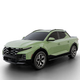 Vanguard Black Powdercoat Side Steps & Running Boards Side Steps Running Board for 2022-2024 hyundai santa cruz nan