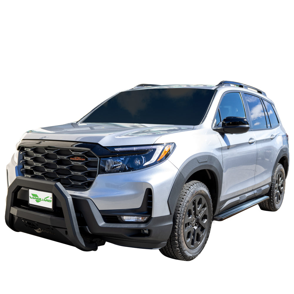 Vanguard Black Side Steps & Running Boards Running Boards Running Board for 2019-2024 honda passport nan