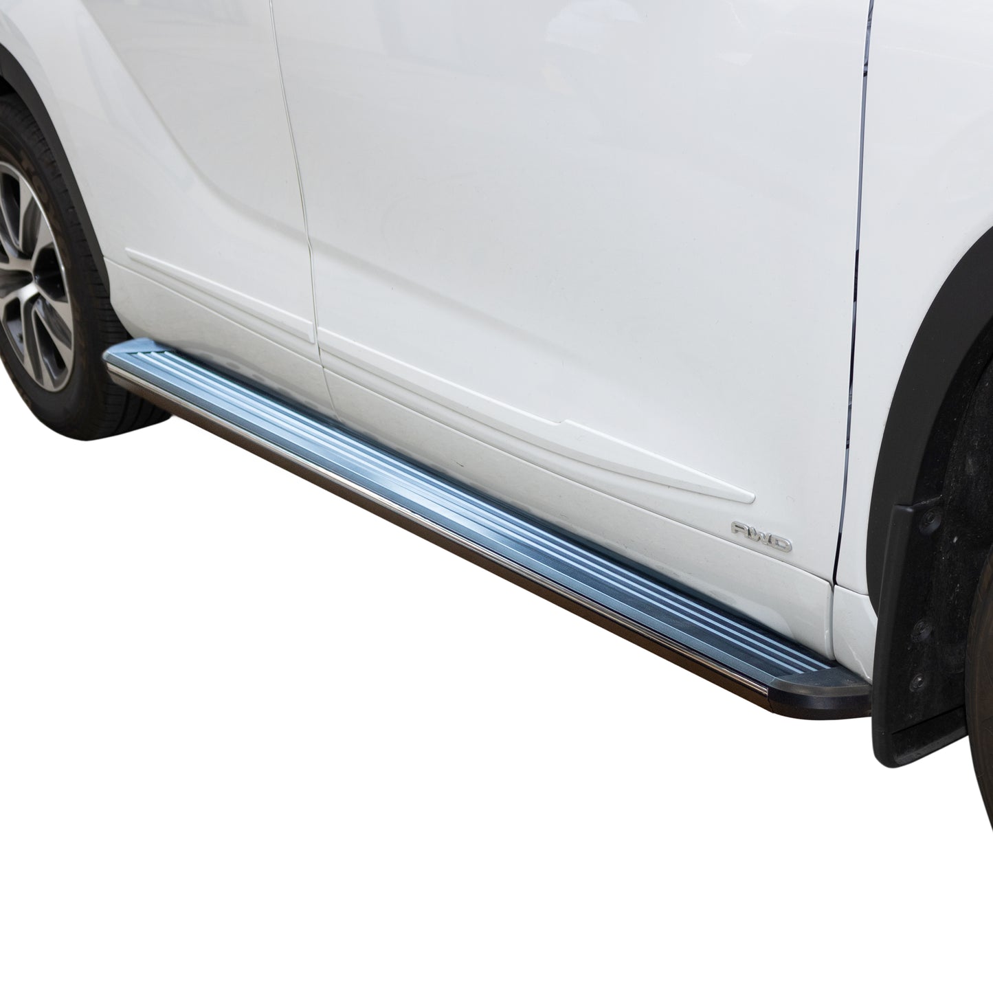 Vanguard Black Side Steps & Running Boards Running Boards Running Board for 2020-2024 toyota highlander nan