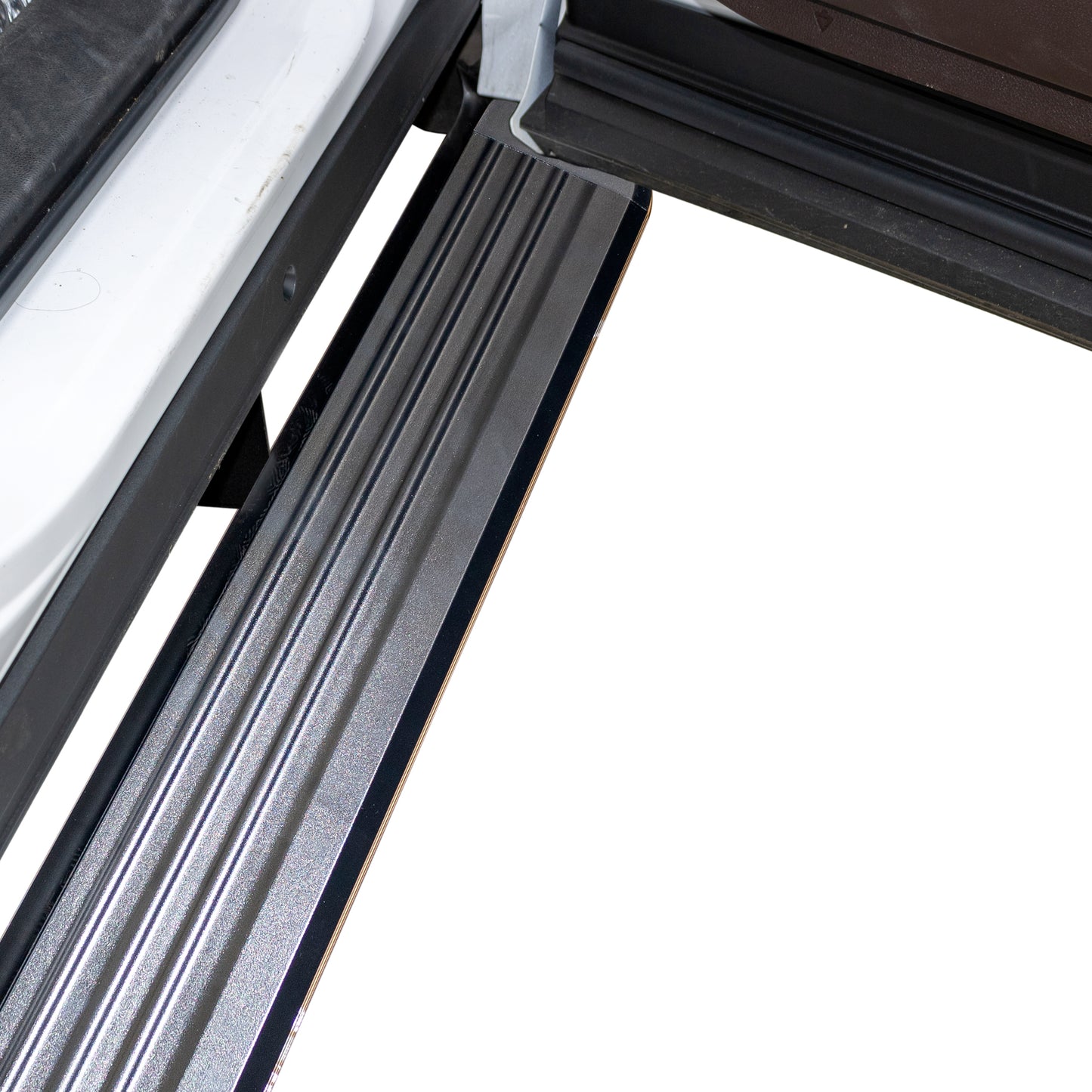 Vanguard Black Side Steps & Running Boards Running Boards Running Board for 2020-2024 toyota highlander nan