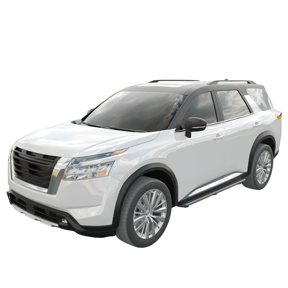 Vanguard Black Side Steps & Running Boards Running Boards Running Board for 2022-2024 nissan pathfinder nan