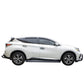 Vanguard Black Side Steps & Running Boards Running Boards Running Board for 2015-2024 nissan murano nan