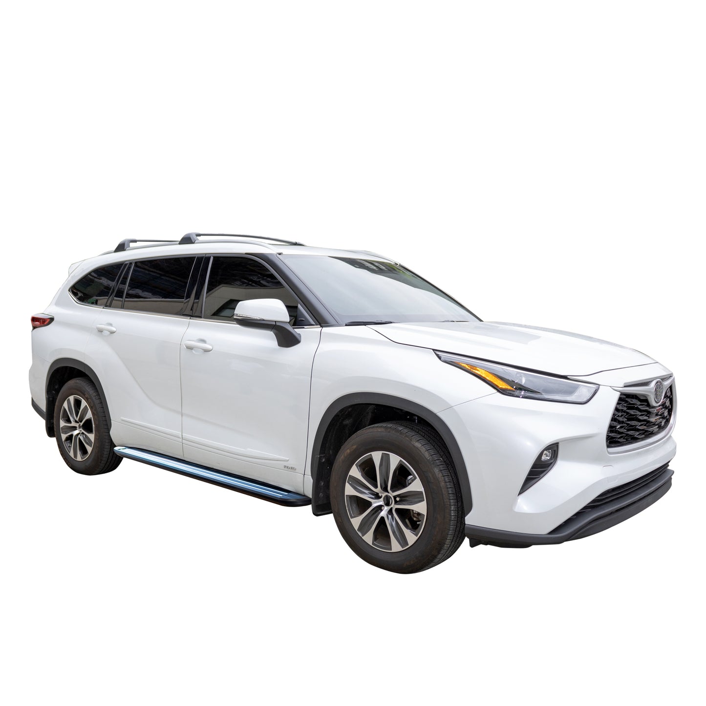 Vanguard Black Side Steps & Running Boards Running Boards Running Board for 2020-2024 toyota highlander nan