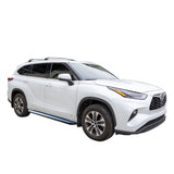 Vanguard Black Side Steps & Running Boards Running Boards Running Board for 2020-2024 toyota highlander nan