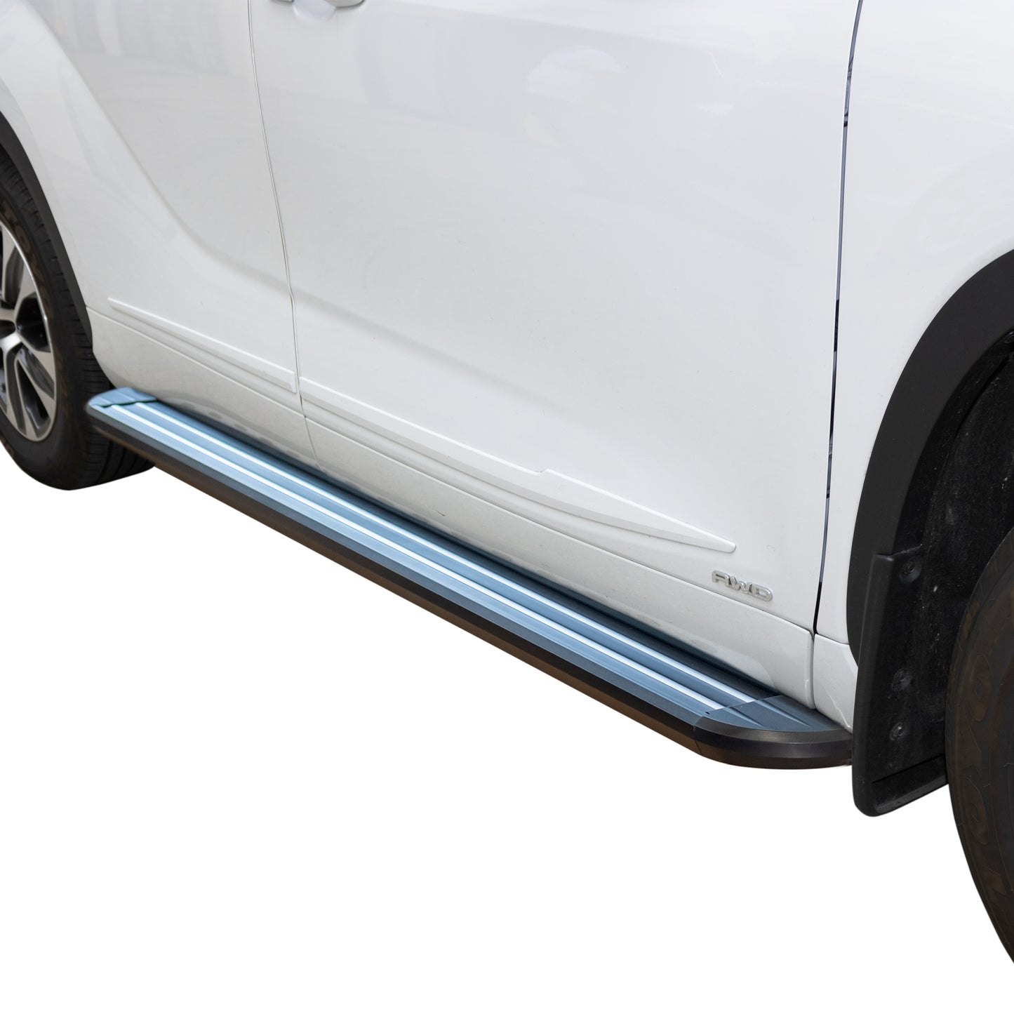 Vanguard Black Side Steps & Running Boards Running Boards Running Board for 2020-2024 toyota highlander nan