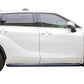 Vanguard Black Side Steps & Running Boards Running Boards Running Board for 2020-2024 toyota highlander nan