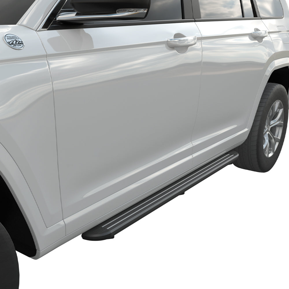 Vanguard Black Side Steps & Running Boards Running Boards Running Board for 2021-2024 jeep grand cherokee l nan