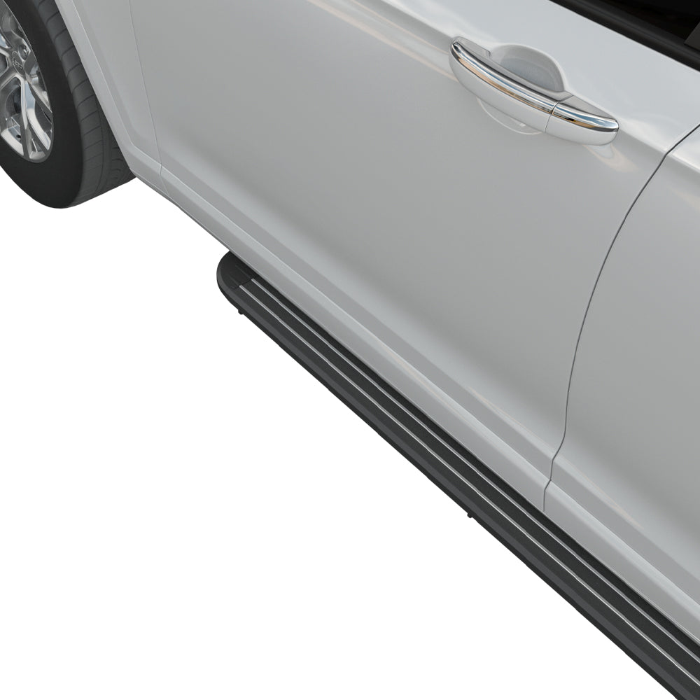 Vanguard Black Side Steps & Running Boards Running Boards Running Board for 2021-2024 jeep grand cherokee l nan