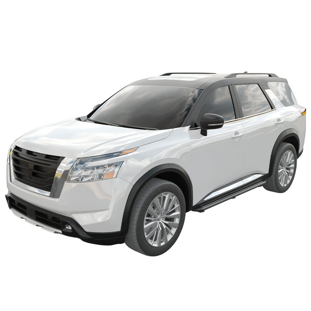 Vanguard Black Side Steps & Running Boards Running Boards Running Board for 2022-2024 nissan pathfinder nan