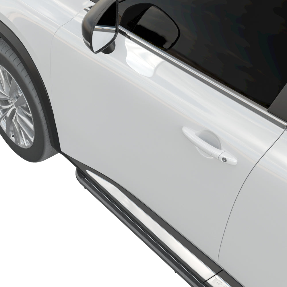 Vanguard Black Side Steps & Running Boards Running Boards Running Board for 2022-2024 nissan pathfinder nan
