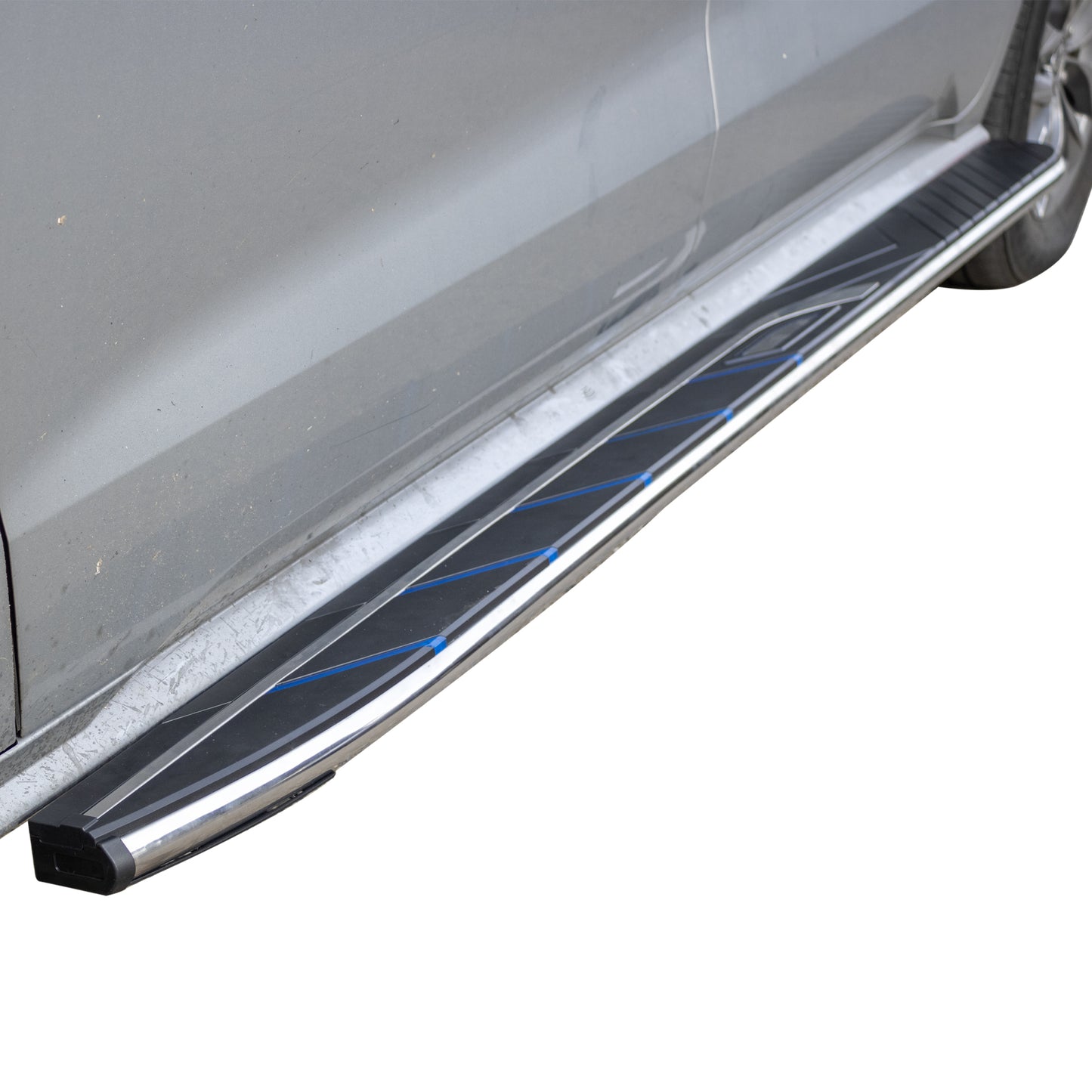Vanguard Black Side Steps & Running Boards Running Boards Running Board for 2021-2024 toyota sienna nan