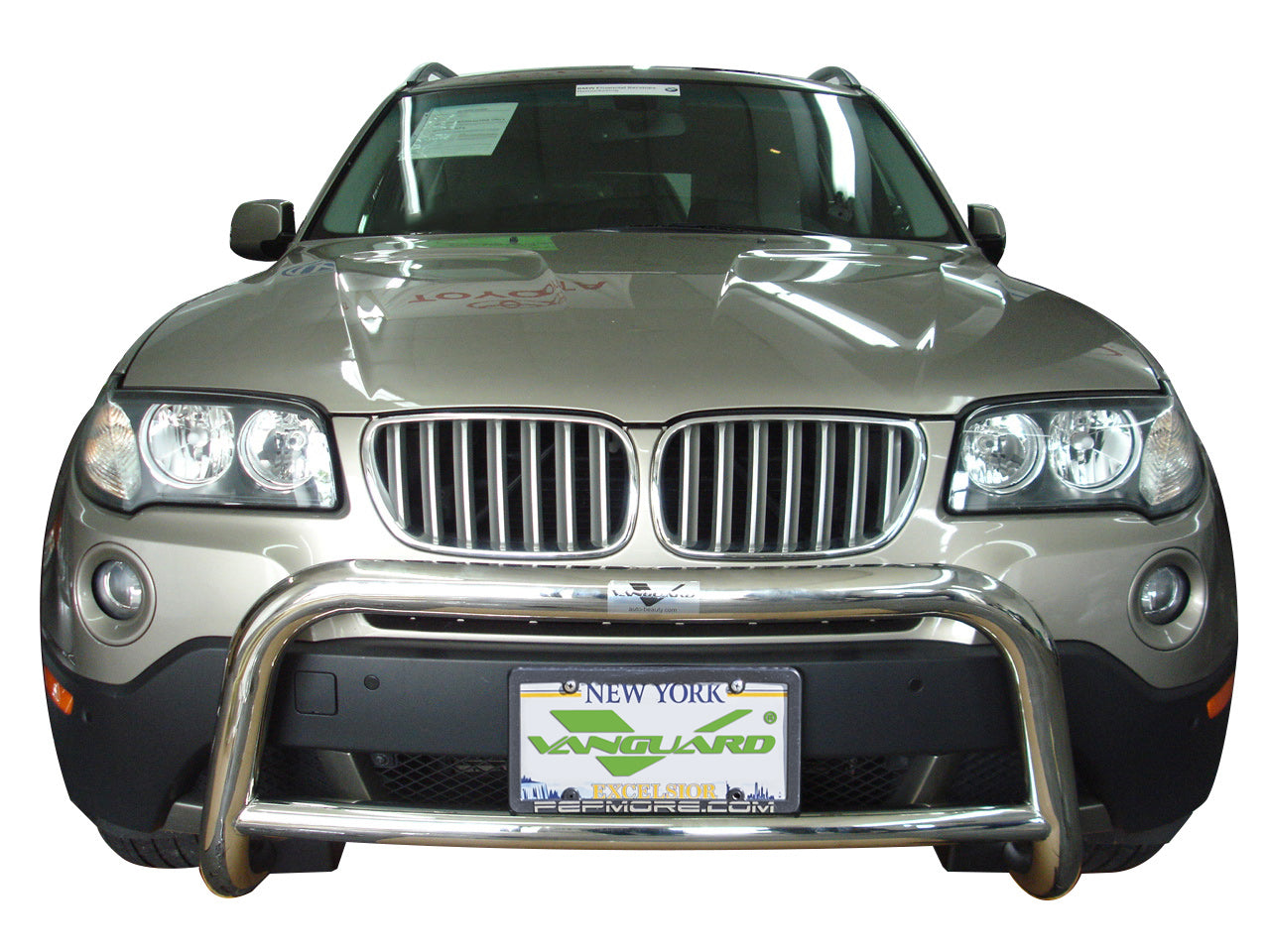 Vanguard Stainless Steel Front Guards Bull Bars Bumper Guard for 2004-2010 bmw x3 nan
