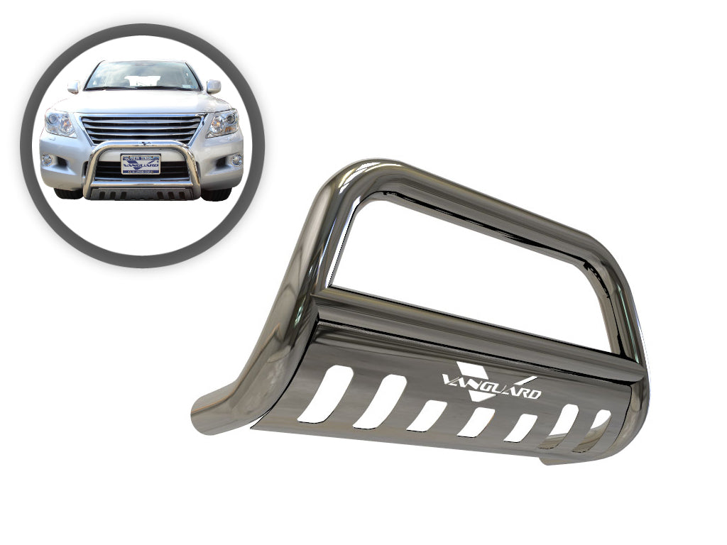 Vanguard Stainless Steel Front Guards Bull Bars Bumper Guard for 2008-2011 lexus lx570 nan