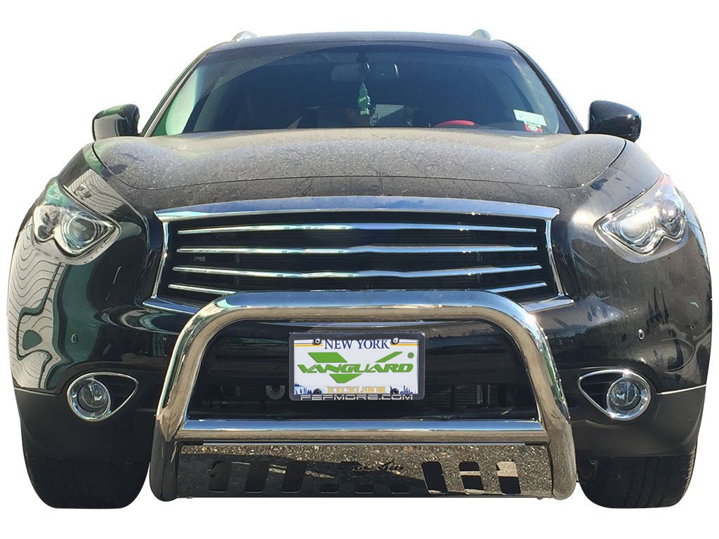 Vanguard Stainless Steel Front Guards Bull Bars Bumper Guard for 2003-2008 infiniti fx45 nan
