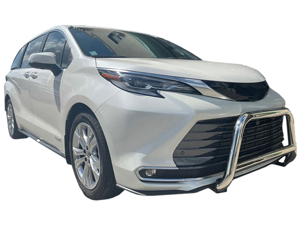 Vanguard Stainless Steel Front Guards Bull Bars Bumper Guard for 2021-2025 toyota sienna nan