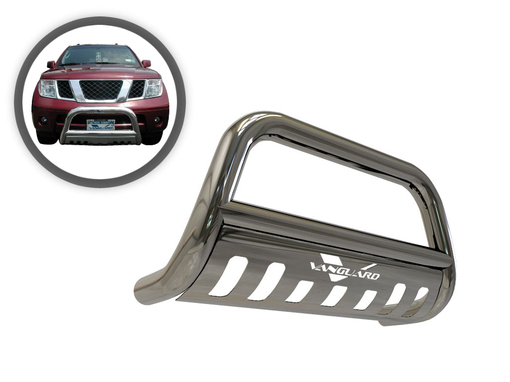 Vanguard Stainless Steel Front Guards Bull Bars Bumper Guard for 2005-2015 nissan xterra nan