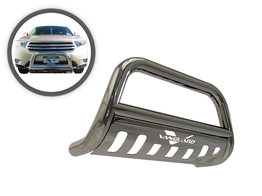 Vanguard Stainless Steel Front Guards Bull Bars Bumper Guard for 2011-2013 toyota highlander nan
