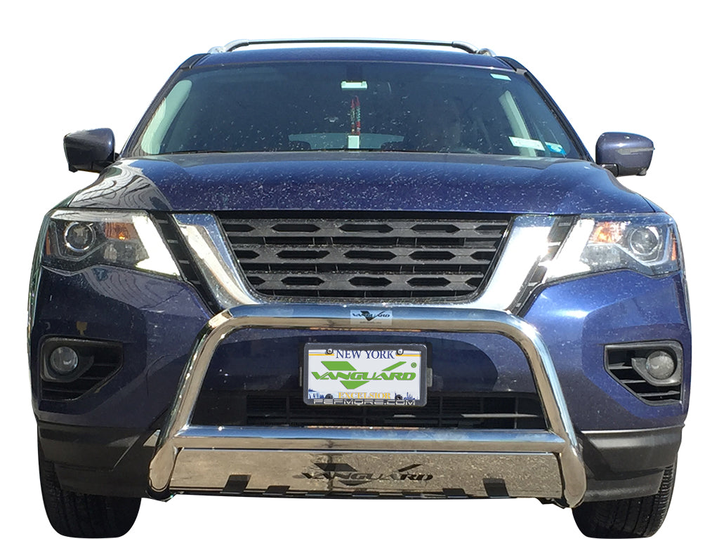 Vanguard Stainless Steel Front Guards Bull Bars Bumper Guard for 2014-2020 infiniti qx60 nan