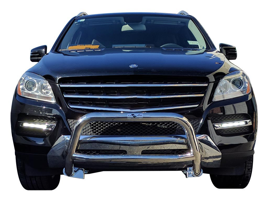 Vanguard Stainless Steel Front Guards Bull Bars Bumper Guard for 2015-2015 mercedes-benz ml400 nan