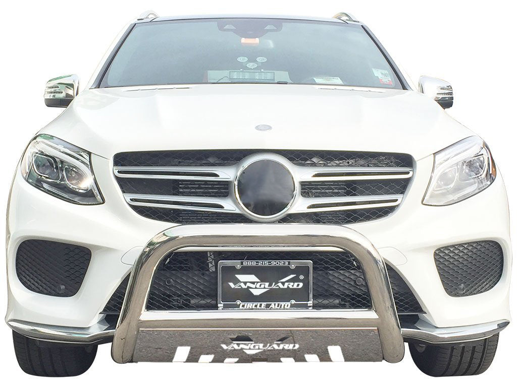 Vanguard Stainless Steel Front Guards Bull Bars Bumper Guard for 2015-2015 mercedes-benz ml400 nan