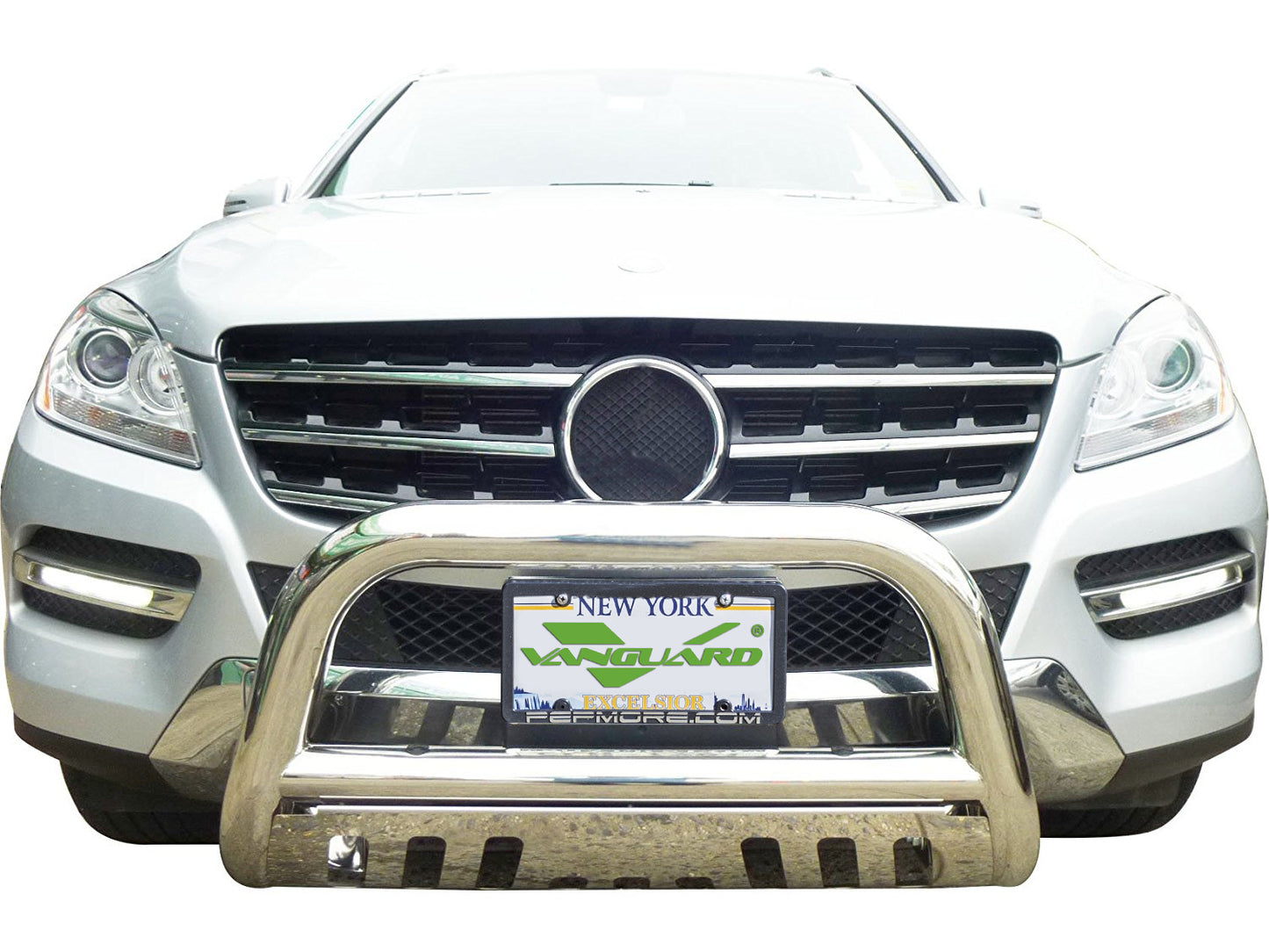 Vanguard Stainless Steel Front Guards Bull Bars Bumper Guard for 2005-2007 mercedes-benz ml500 nan