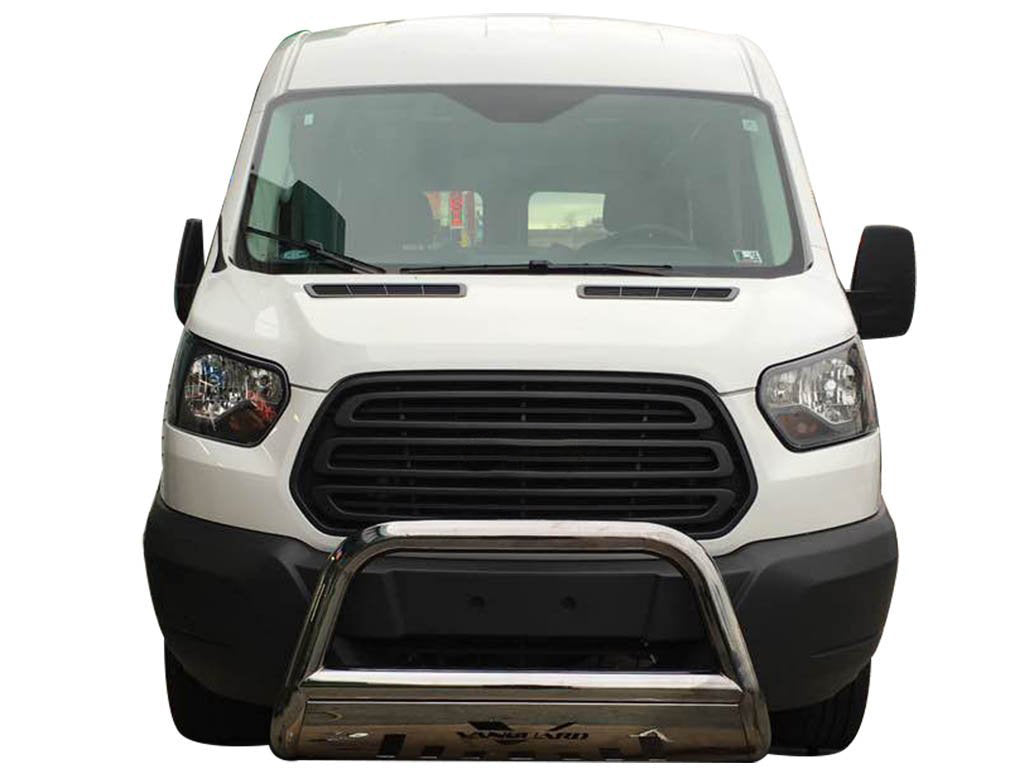 Vanguard Stainless Steel Front Guards Bull Bars Bumper Guard for 2015-2024 ford transit-350 hd nan
