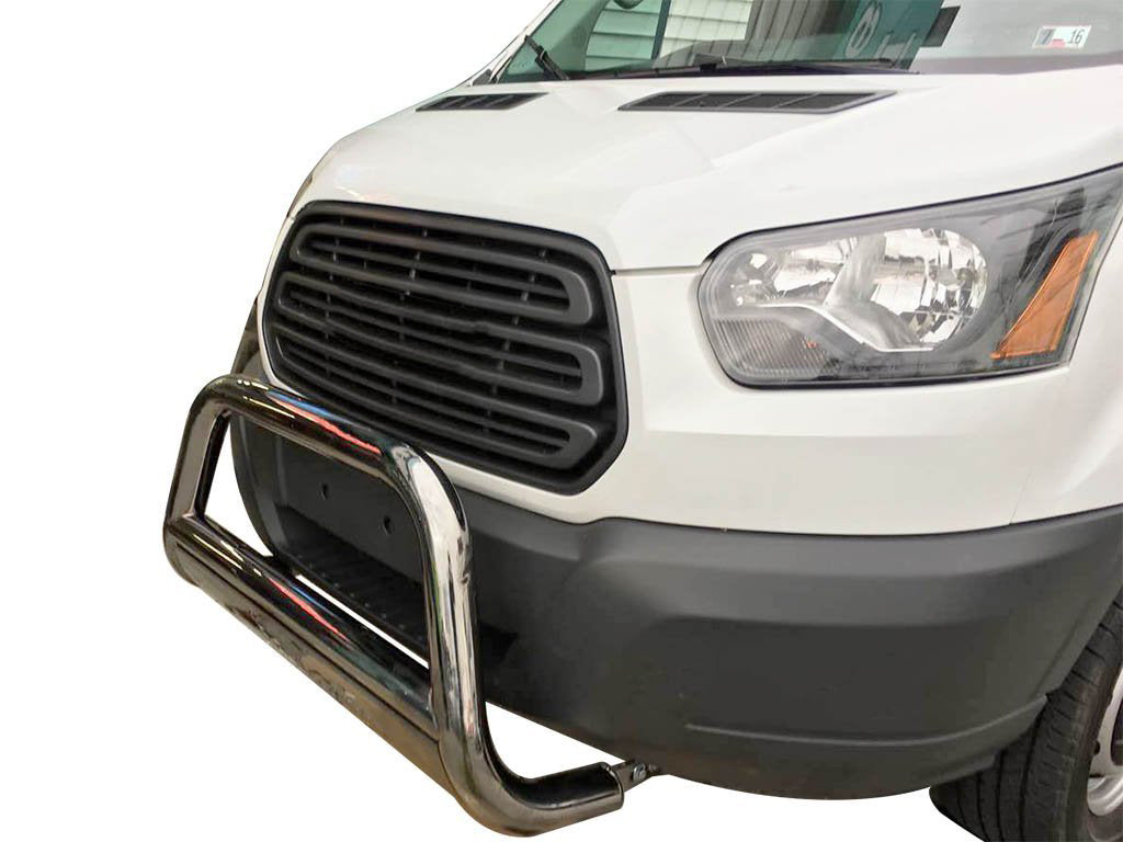 Vanguard Stainless Steel Front Guards Bull Bars Bumper Guard for 2015-2024 ford transit-350 hd nan