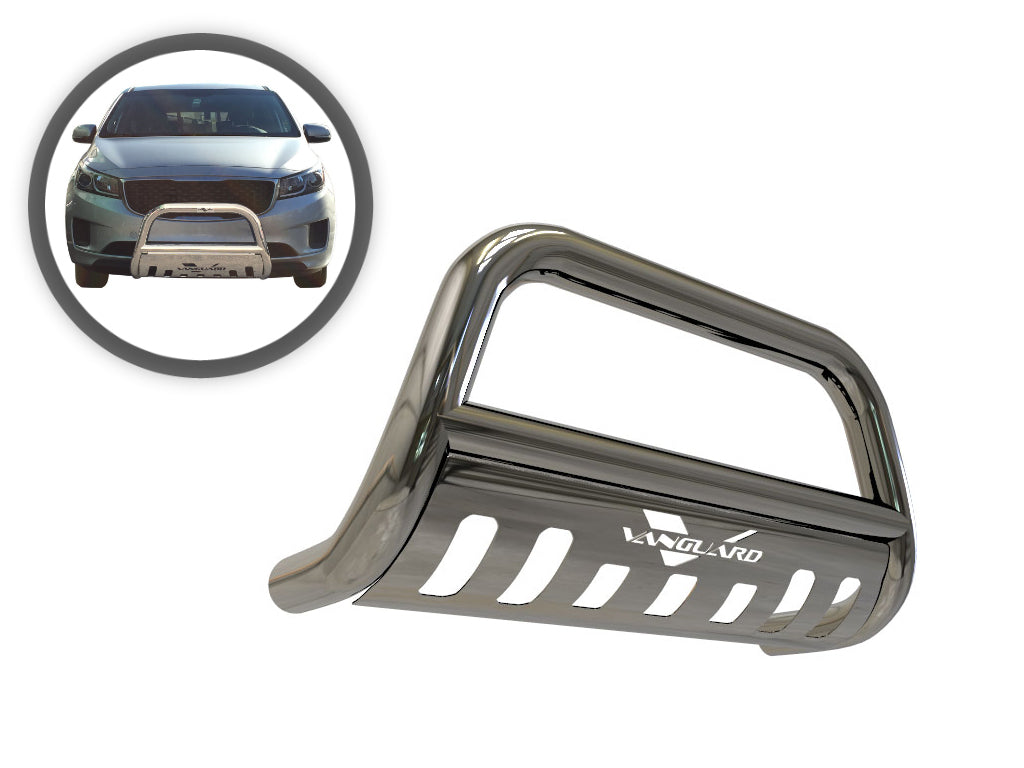 Vanguard Stainless Steel Front Guards Bull Bars Bumper Guard for 2014-2021 kia sedona nan