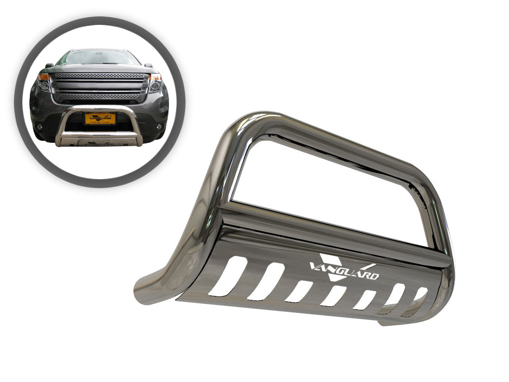 Vanguard Stainless Steel Front Guards Bull Bars Bumper Guard for 2011-2019 ford explorer nan