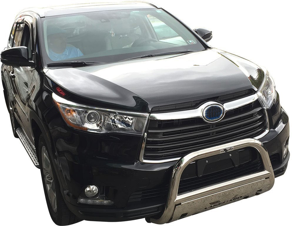 Vanguard Stainless Steel Front Guards Bull Bars Bumper Guard for 2014-2019 toyota highlander nan