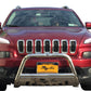 Vanguard Stainless Steel Front Guards Bull Bars Bumper Guard for 2014-2023 jeep cherokee nan
