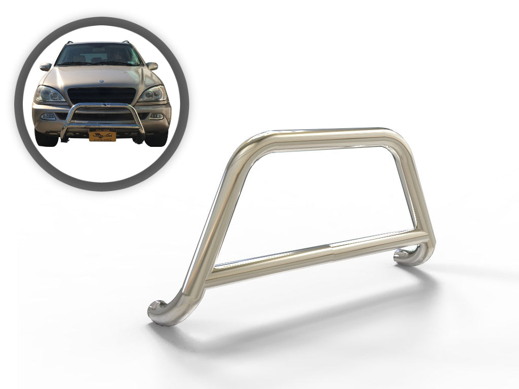 Vanguard Stainless Steel Front Guards Bull Bars Bumper Guard for 1999-2001 mercedes-benz ml430 nan