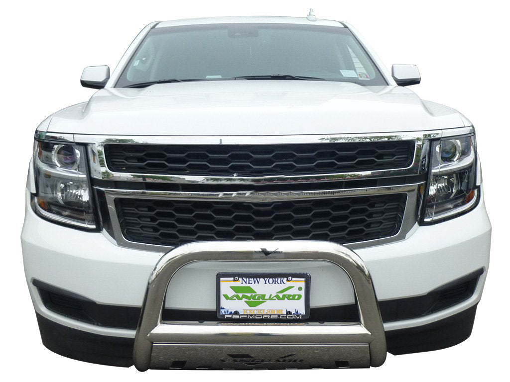 Vanguard Stainless Steel Front Guards Bull Bars Bumper Guard for 2015-2020 chevrolet suburban nan
