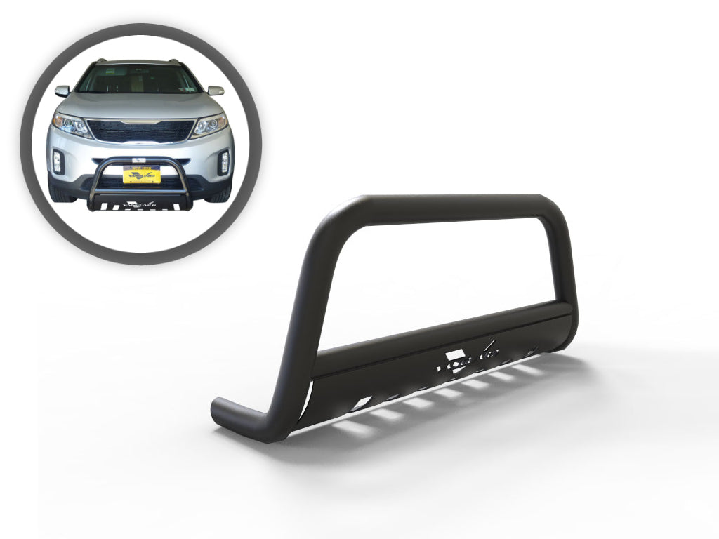 Vanguard Black Powdercoat Front Guards Bull Bars Bumper Guard for 2021-2025 kia sorento nan