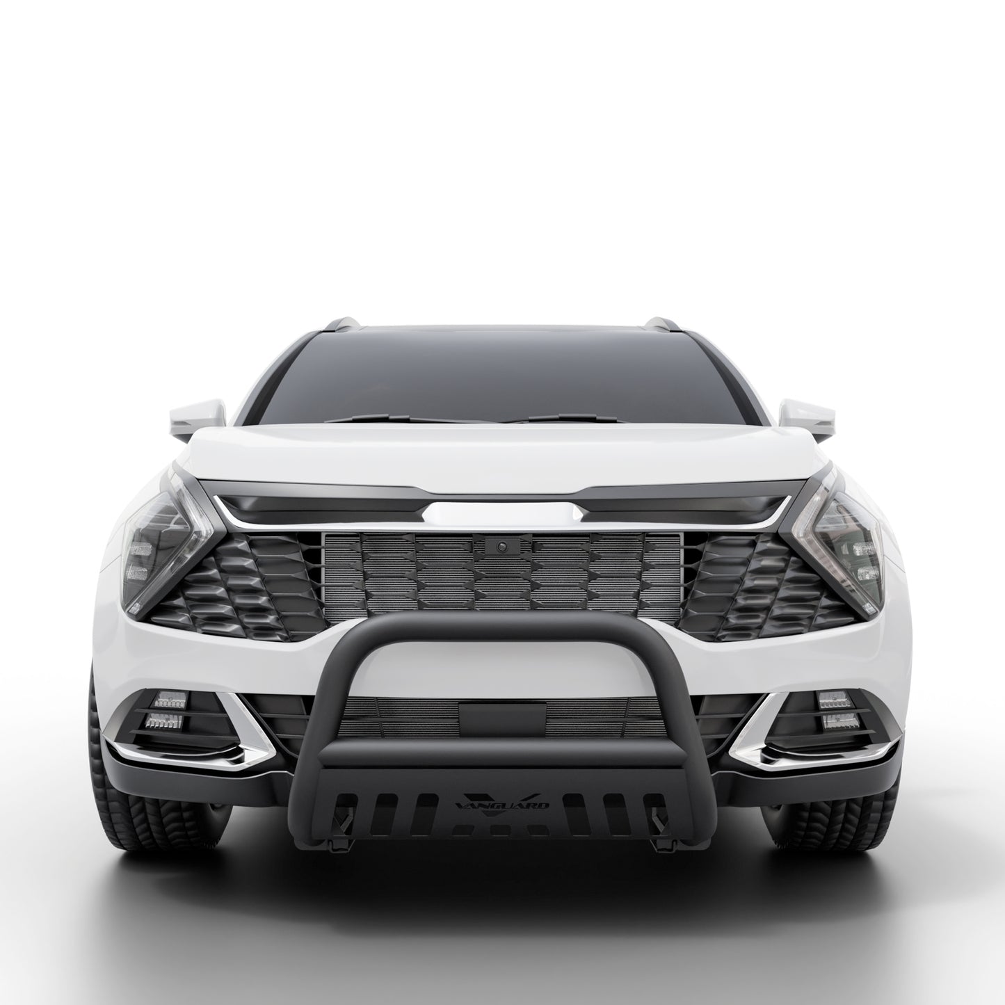Vanguard Black Powdercoat Front Guards Bull Bars Bumper Guard for 2023-2025 kia sportage nan