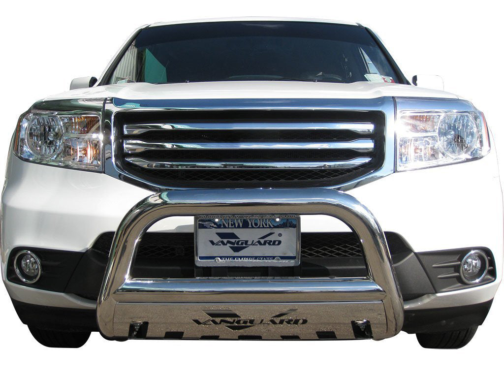 Vanguard Stainless Steel Front Guards Bull Bars Bumper Guard for 2009-2015 honda pilot nan