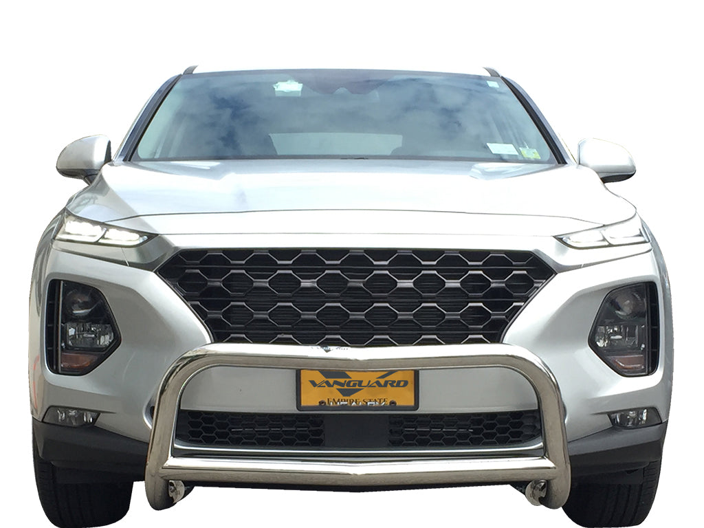 Vanguard Stainless Steel Front Guards Bull Bars Bumper Guard for 2013-2018 hyundai santa fe nan