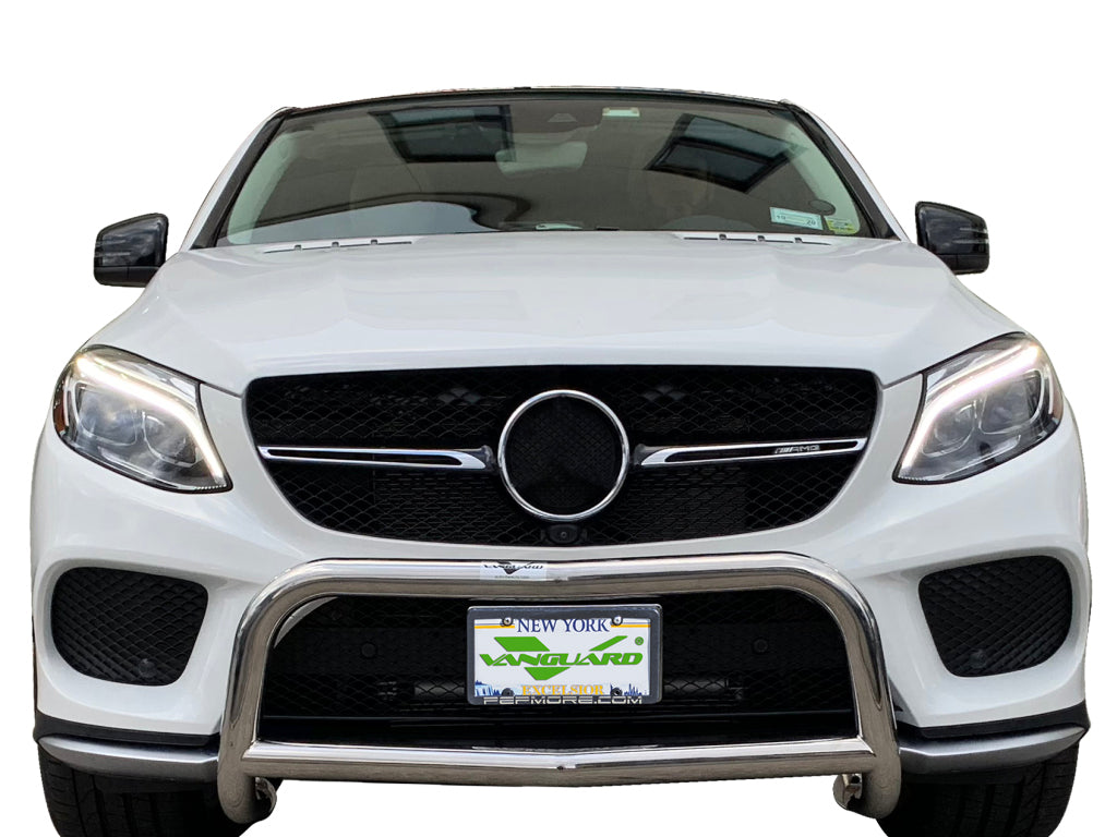 Vanguard Stainless Steel Front Guards Bull Bars Bumper Guard for 2016-2018 mercedes-benz gle550e nan