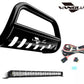 Vanguard Black Powdercoat Front Guards Bull Bars Bumper Guard for 2001-2007 toyota highlander nan