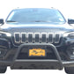 Vanguard Black Powdercoat Front Guards Bull Bars Bumper Guard for 2014-2023 jeep cherokee nan