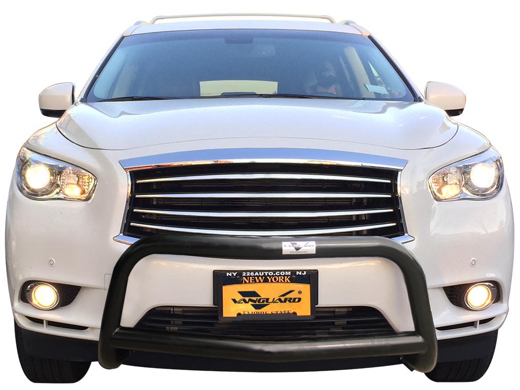 Vanguard Black Powdercoat Front Guards Bull Bars Bumper Guard for 2014-2020 infiniti qx60 nan