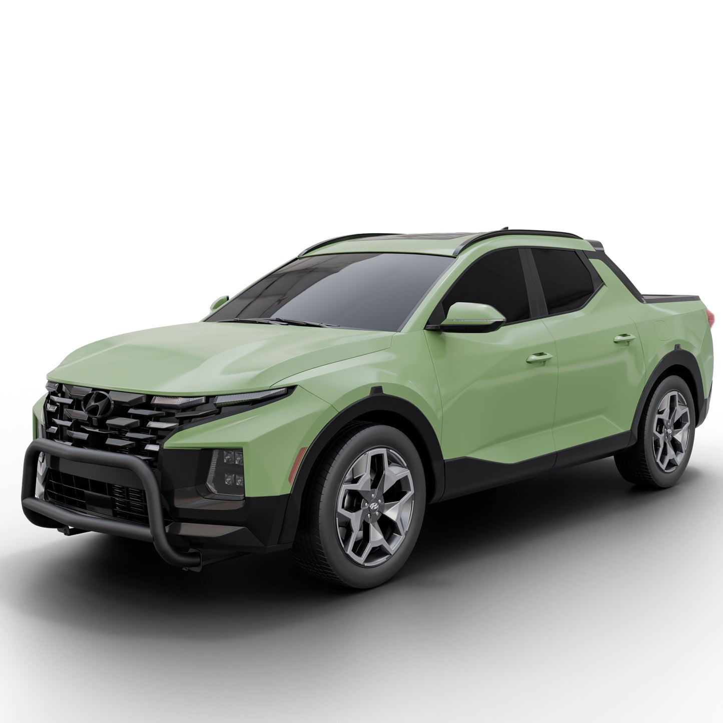 Vanguard Black Powdercoat Front Guards Bull Bars Bumper Guard for 2022-2024 hyundai santa cruz nan