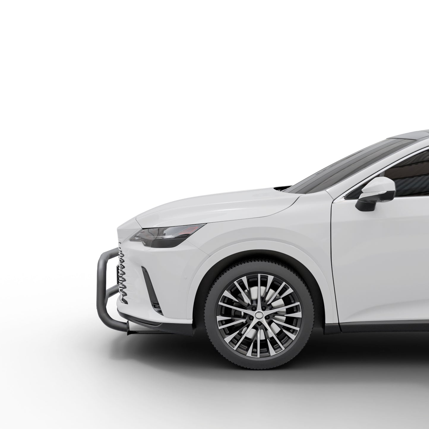 Vanguard Black Powdercoat Front Guards Bull Bars Bumper Guard for 2023-2025 lexus rx350 nan