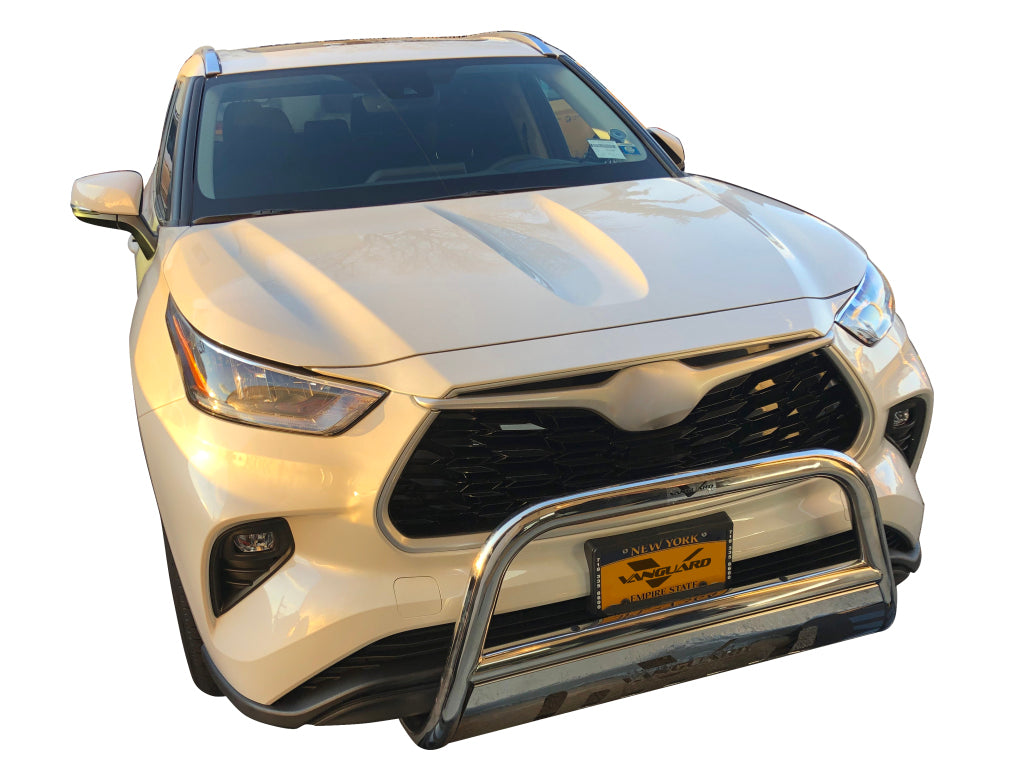 Vanguard Stainless Steel Front Guards Bull Bars Bumper Guard for 2020-2024 toyota highlander nan