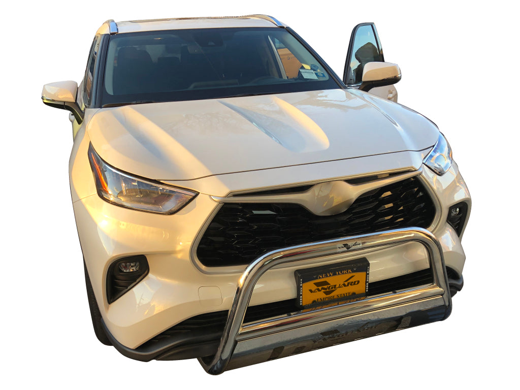 Vanguard Stainless Steel Front Guards Bull Bars Bumper Guard for 2020-2024 toyota highlander nan