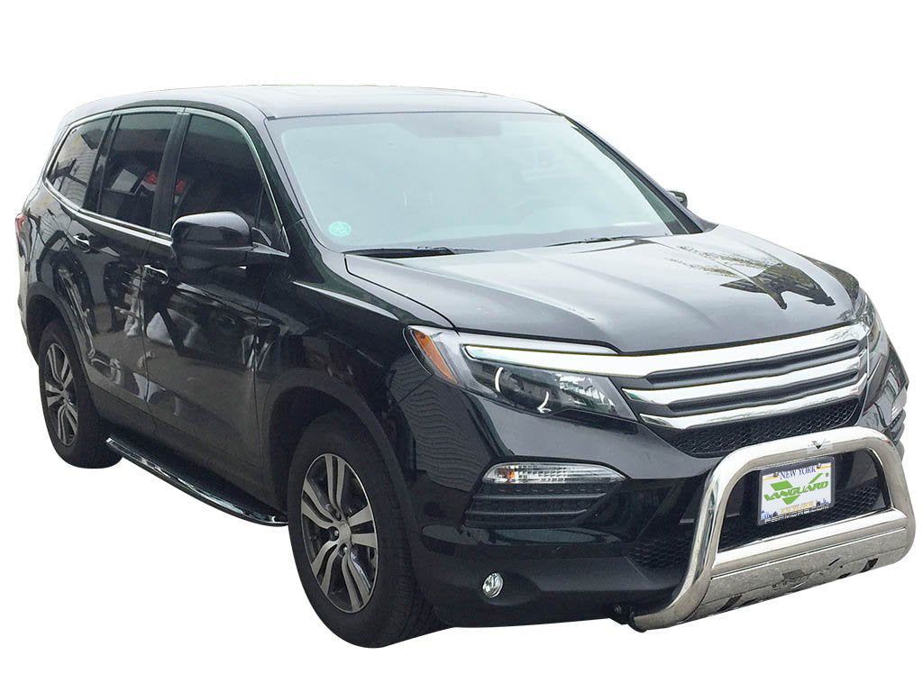 Vanguard Stainless Steel Front Guards Bull Bars Bumper Guard for 2017-2024 honda ridgeline nan
