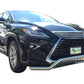 Vanguard Stainless Steel Front Guards Front Runners Bumper Guard for 2016-2018 lexus rx350 nan